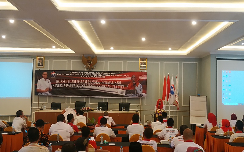 Rakerda Perindo Malang, Ini Pesan DPP untuk Verifikasi Pemilu 2024
