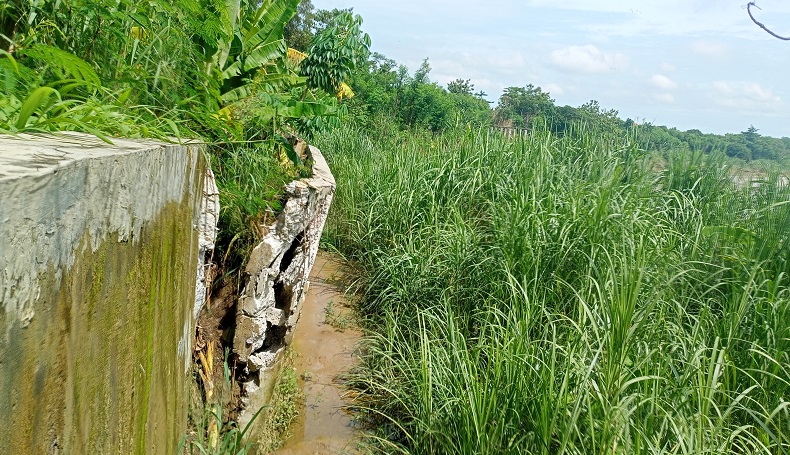 TPT Rusak Parah, Puluhan Rumah di Majalengka Terancam Tergerus
