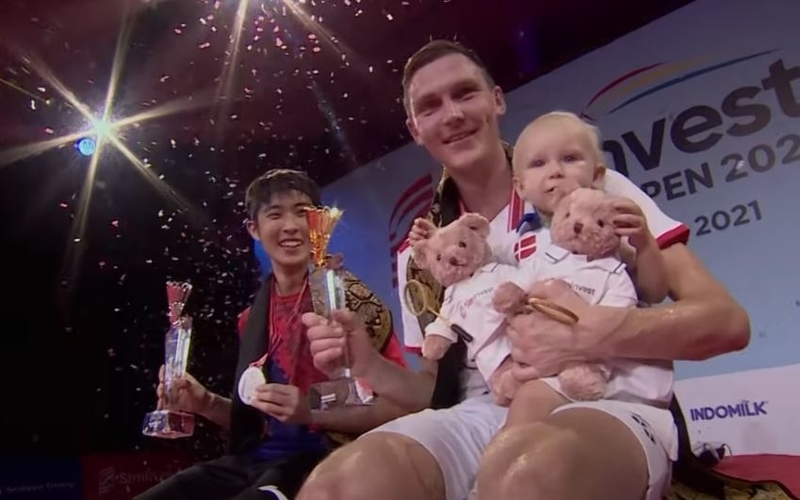 Axelsen Pamit Balik ke Denmark: Terima Kasih untuk Semua Hadiah ke Vega, Bali Tempat Indah