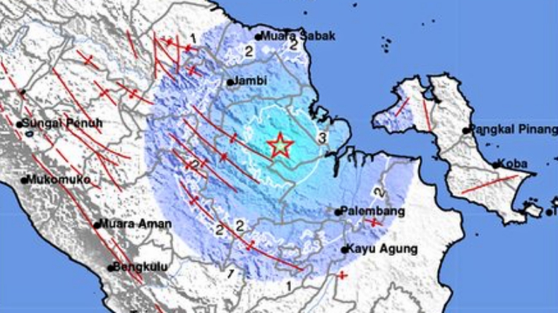 Gempa Terkini Magnitudo 4,7 Guncang Musi Banyuasin Sumsel