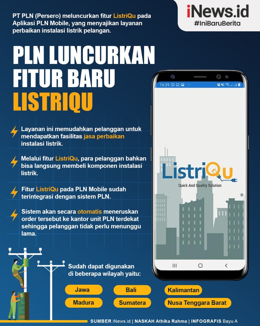 Infografis PLN Luncurkan Fitur Baru ListriQu