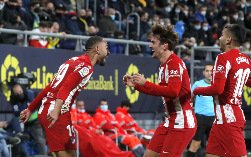 Pesta Gol di Babak Kedua, Atletico Madrid Tumbangkan Cadiz 4-1