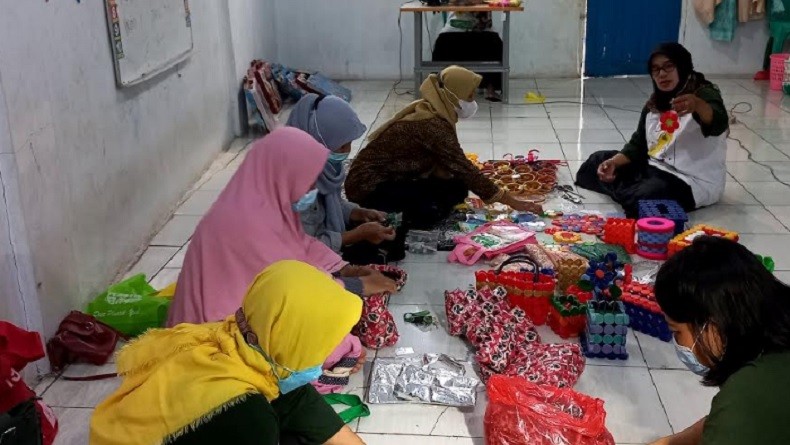Ikut Pelatihan MNC Peduli, Warga Bantargebang : Tambah Keterampilan dan Ekonomi Keluarga