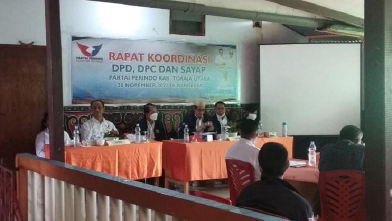 Perkuat Konsolidasi, Kader Partai Perindo Toraja Utara Harus Bisa Menangkan Hati Rakyat