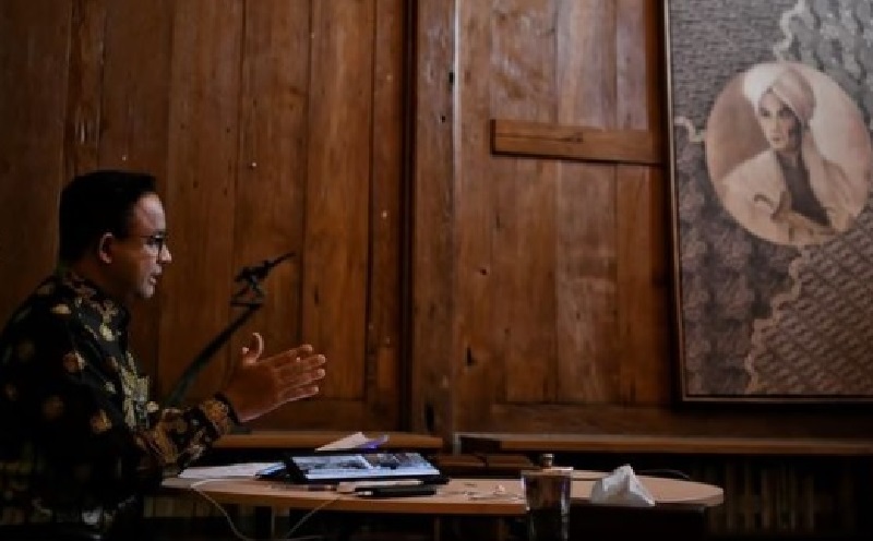 Hadiri Diskusi Pemimpin Perempuan, Anies: Penanganan Covid-19 di Jakarta Kedepankan Kolaborasi