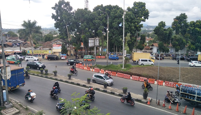 Usai Simulasi, Skema Rekayasa Lalin di Sekitar Flyover Padalarang Dipatenkan