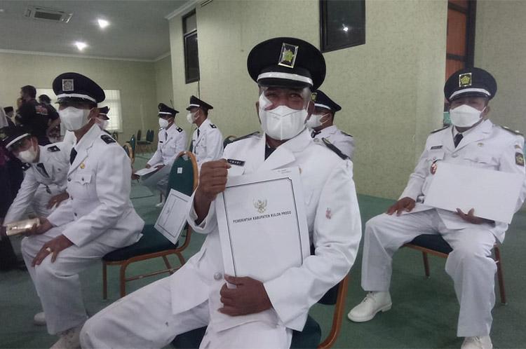 Terlibat Laka Lantas, Pria di Kulonprogo Dilantik Jadi Lurah dengan 9 Jahitan pada Kepala