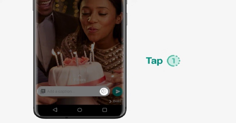 Cara Mengirim Foto 1X Lihat di WhatsApp