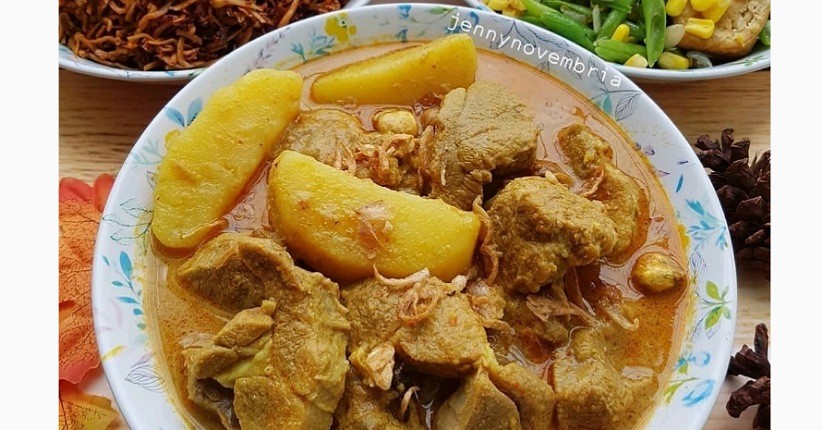 Cara Membuat Gulai Daging dan Kentang, Tekstur Empuk Berlimpah Rempah