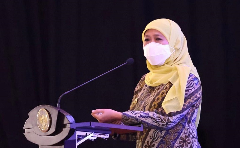 Provinsi Jatim Peringkat Pertama Pembina K3 Terbaik Nasional, Ini Kata Gubernur Khofifah