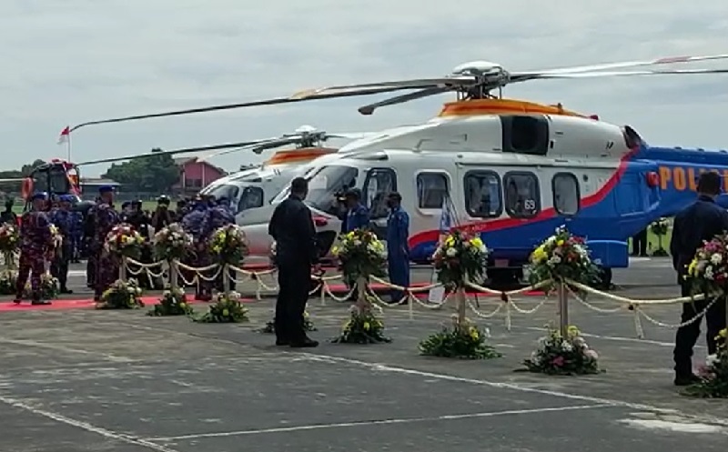 Kapolri Resmikan 6 Helikopter Baru Polairud di Peringatan HUT ke-71