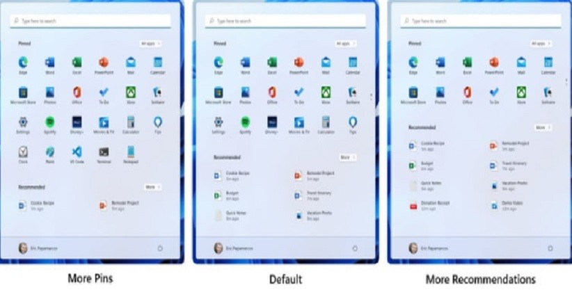 Windows 11 Bawa Perubahan pada Start Menu, Permudah Pengguna Akses Aplikasi yang Sering Digunakan