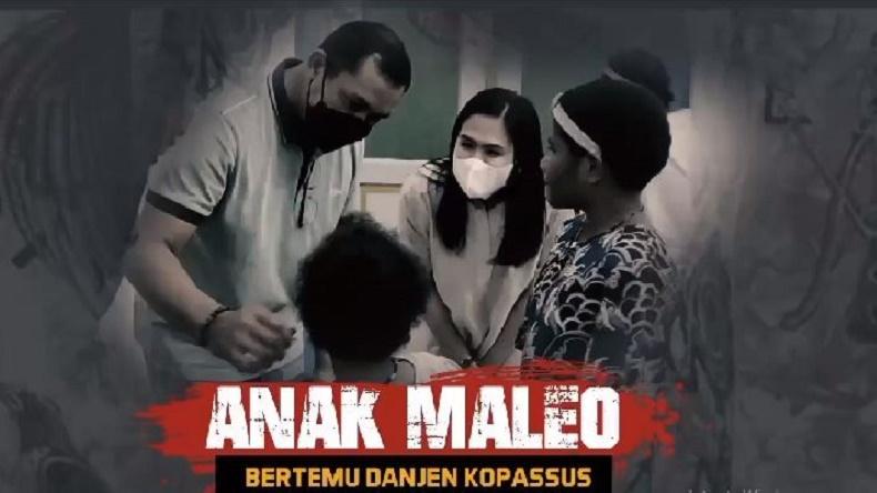 Momen Bahagia Anak-Anak Maleo Tingginambut-Ilu Puncak Jaya Bertemu Danjen Kopassus