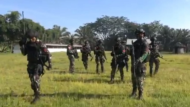 Prajurit TNI AD-Tentara Malaysia Latihan Tempur di Pusdiklatpassus Batujajar KBB