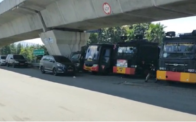 Raisa Bubarkan Massa Aksi 212 di Thamrin Jakpus