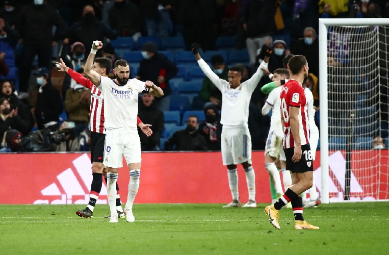 Gol Tunggal Benzema Bawa Real Madrid Bungkam Athletic Bilbao