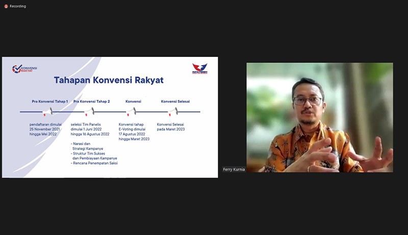 Ini Syarat Bacaleg untuk Gabung Konvensi Rakyat Partai Perindo
