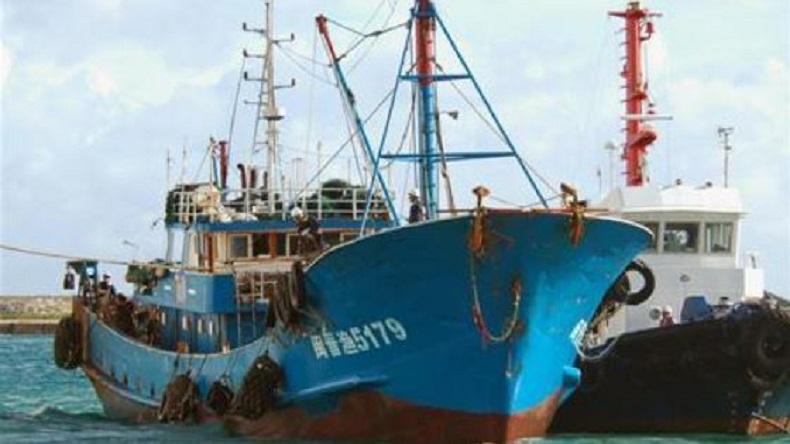 Tabrak Batu, Kapal Penangkap Ikan China Tenggelam di Perairan Korsel