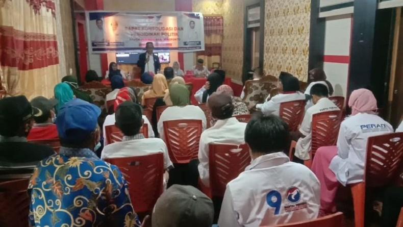 Perindo Jeneponto Gelar Rapat Konsolidasi dan Pendidikan Politik Hadapi Pemilu 2024