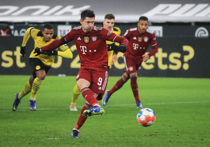 Hujan 5 Gol, Bayern Munchen Bungkam Dortmund di Signal Iduna Park