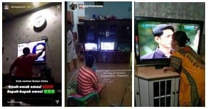 6 Aksi Kocak Penonton Sinetron Ikatan Cinta, Ada yang Nekat Cium Amanda Manopo