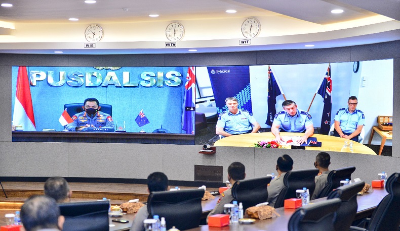 Polri dan Polisi Selandia Baru Kerja Sama Pemberantasan Kejahatan Transnasional