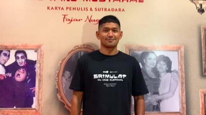 Intip Momen Seru Ibnu Jamil Nobar Film Srimulat Bareng Ratusan Driver Ojol