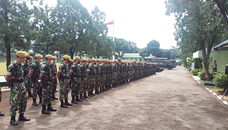 Antisipasi Bencana Alam di DKI Jakarta, Prajurit Gagak Hitam Siap Dikerahkan