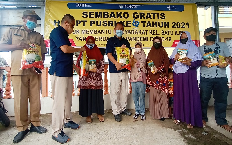 Awal Desember, Penyaluran CSR Pusri Hampir Tuntas