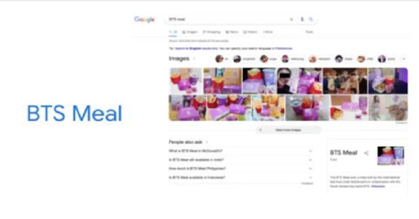 BTS Meal hingga Olimpiade Tokyo Paling Banyak Dicari di Google Tahun Ini 