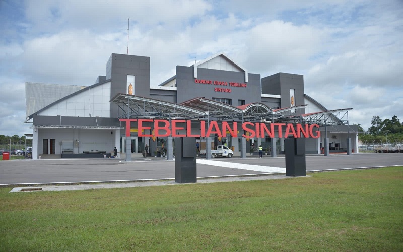 Bandara Tebelian Sintang Diresmikan Jokowi Hari Ini, Segini Biaya Pembangunannya
