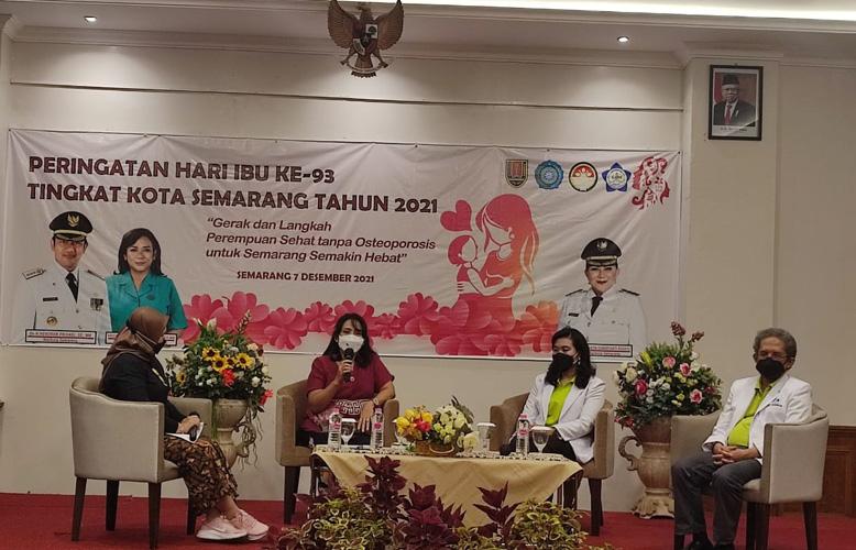 Peringatan Hari Ibu, Tia Hendi Ajak Perempuan Kota Semarang Terapkan Gaya Hidup Sehat 