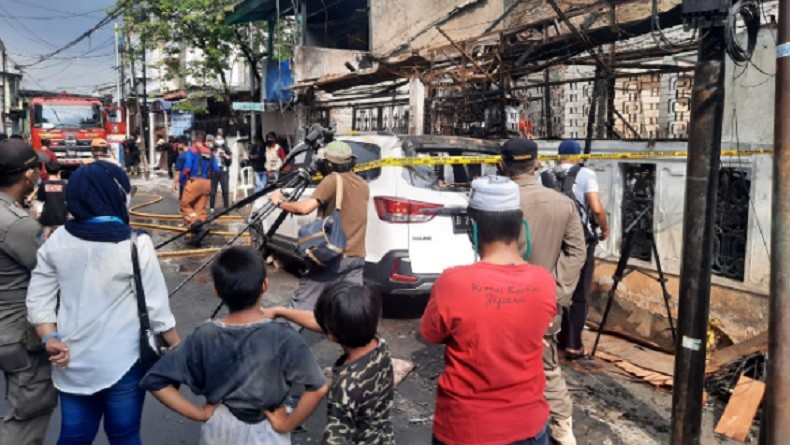 Kebakaran di Tambora, Lima Orang Tewas Terjebak di Dalam Rumah