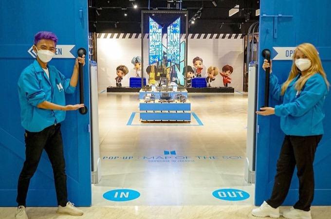 Penuhi Rindu Penggemar, Akhirnya BTS Pop-Up Store Map of The Soul Buka di Jakarta 