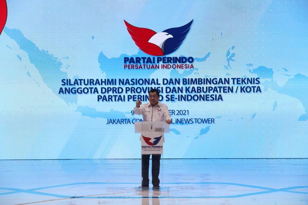 Bimtek Wakil Rakyat Partai Perindo se-Indonesia, Hary Tanoesoedibjo Targetkan 2.500 Kursi DPRD pada 2024