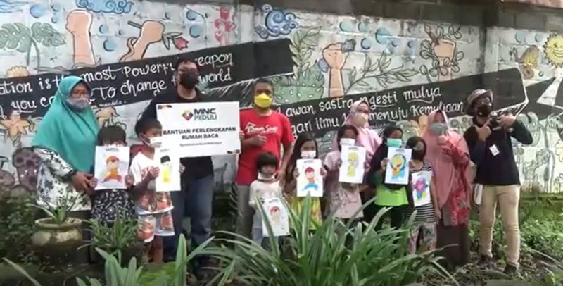 Keceriaan Anak-Anak Korban Erupsi Semeru Dapat Bantuan MNC Peduli