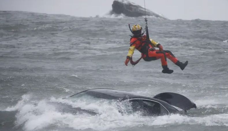 Menyeramkan, Mobil Tercebur ke Air Terjun Niagara Tewaskan Pengemudi
