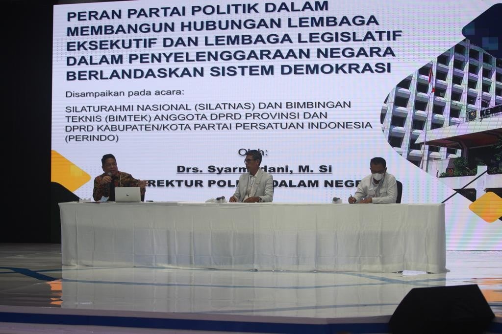 Ada Hak Imunitas, Kemendagri Minta Anggota Dewan Perindo Berani Suarakan Aspirasi Rakyat 