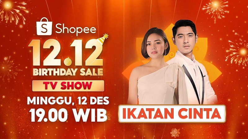 Sebentar Lagi! Pemain Ikatan Cinta Akan Meriahkan Shopee 12.12 Birthday Sale TV Show 