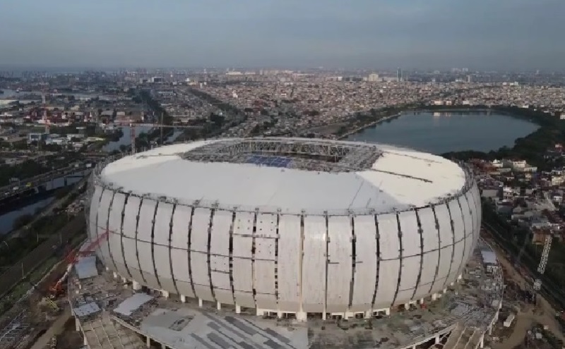 Anies Sebut Seluruh Atap Metal Sheet JIS Terpasang, Ini Penampakan Teranyarnya