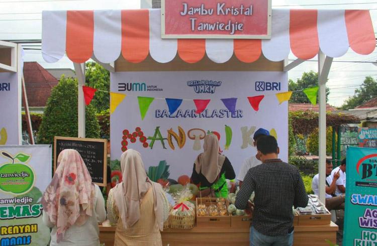 Dukung Pengembangan UMKM, BRI Kanwil Yogyakarta Gelar Bazar Klaster Mantriku
