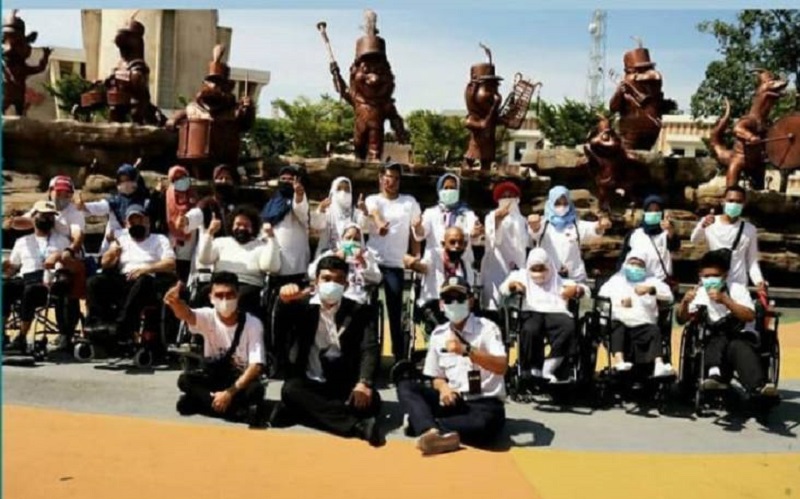 Jelang Hari Disabilitas Internasional, Ancol Gratiskan Ratusan Difabel Liburan