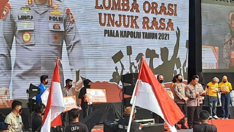 Daftar Pemenang Lomba Orasi Unjuk Rasa 2021 Piala Kapolri, Juara Pertama Dapat Rp175 Juta