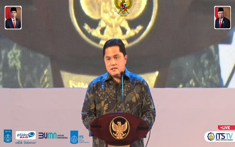 Jabat Menteri BUMN 2 Tahun, Erick Thohir: Tekanannya Luar Biasa