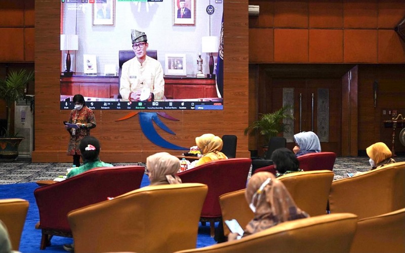Menparekraf Sandiaga Uno: Perempuan Berperan Penting dalam Kebangkitan UMKM Indonesia
