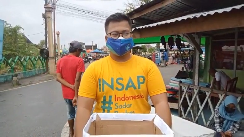 Kolaborasi dengan MNC Peduli, Insap Kalbar: Ekonomi Jalan tapi Prokes Harus Tetap Dijaga