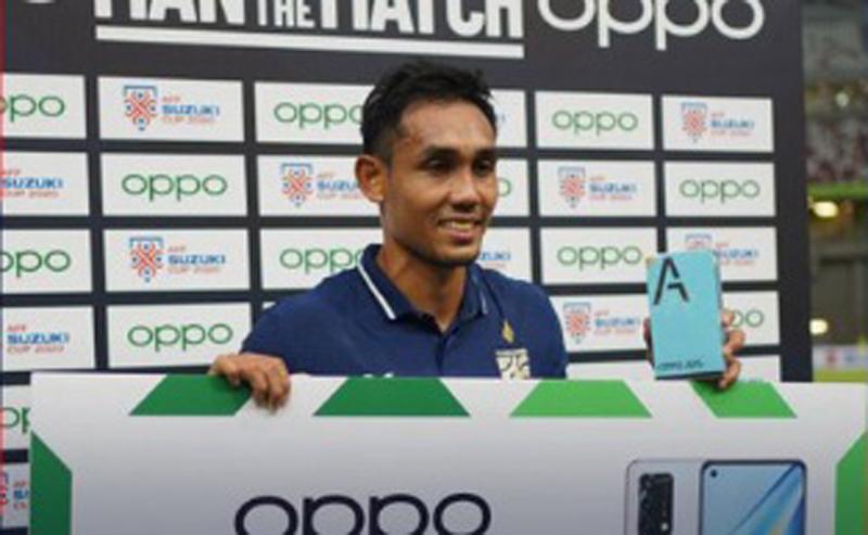 Thailand Bantai Myanmar, Teerasil Dangda Top Skor Sepanjang Masa Piala AFF