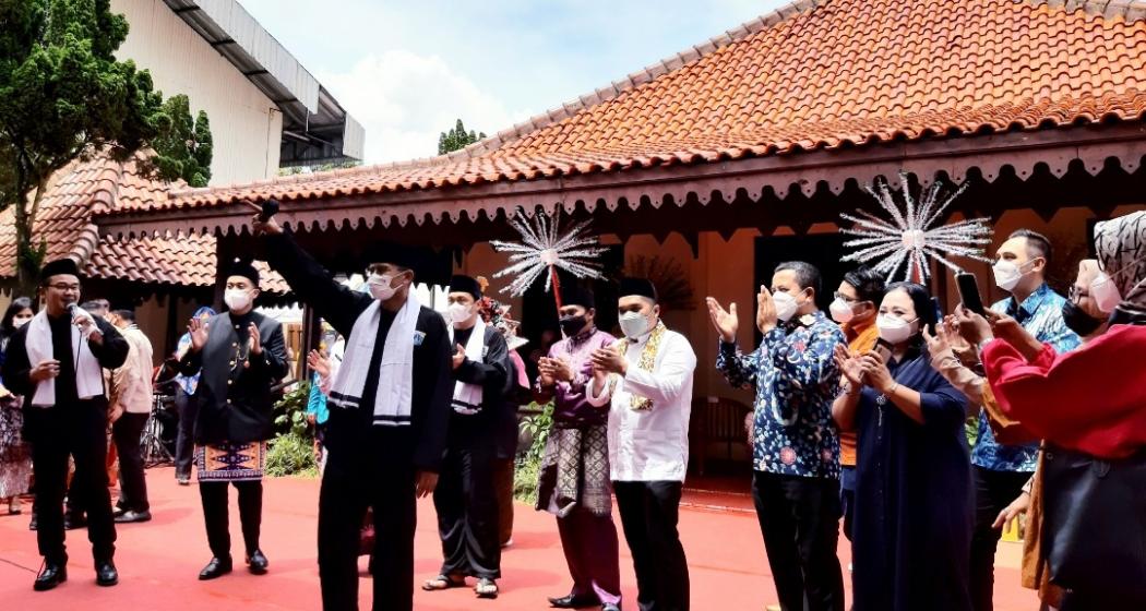 Menparekraf Sandiaga Uno Resmikan Desa Kreatif di Condet Jakarta Timur 