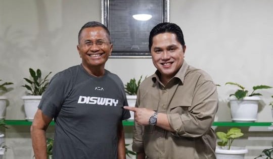 Erick Thohir Kunjungi Mantan Menteri BUMN Dahlan Iskan, Ada Apa?