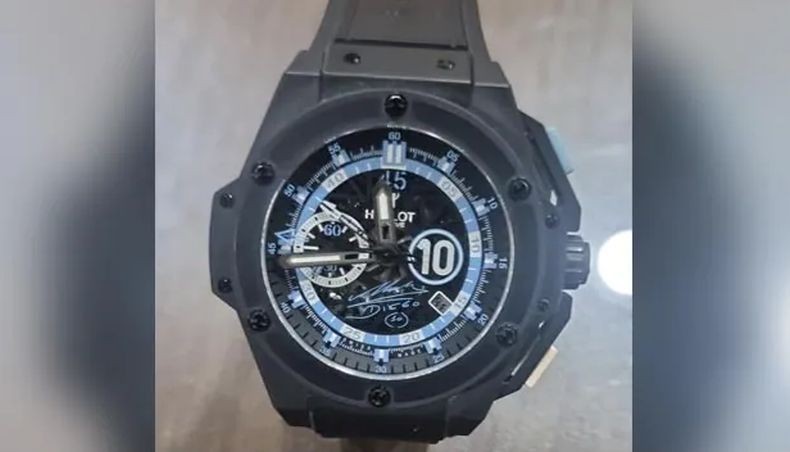 Polisi Temukan Jam Tangan Maradona Senilai Rp378 Juta, Dicuri Petugas Sekuriti